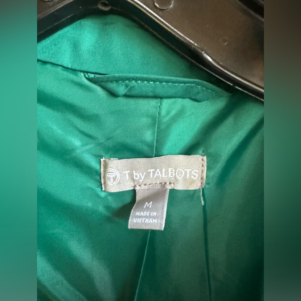 Talbots Patch Pocket Quilted Jacket Size Medium - image 5